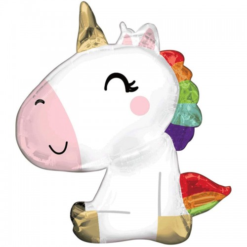 Balão Unicórnio Sentado